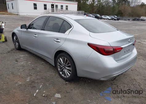 2019 Infiniti Q50 Luxe from USA, damaged, VIN JN1EV7AP1KM519553